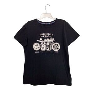 New York Motorcycle Club Tee-Shirt Size: L